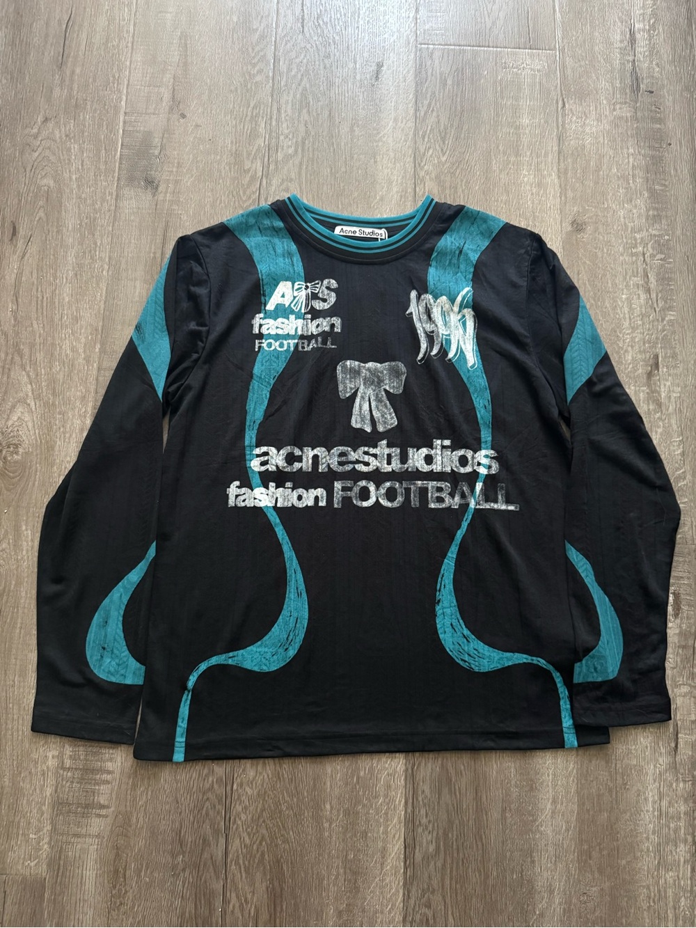 Acne Studios Sports Jersey Graphic T-Shirt
